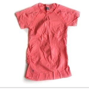 Athleta Pink Short Sleeve Fitted Athletic Top - S